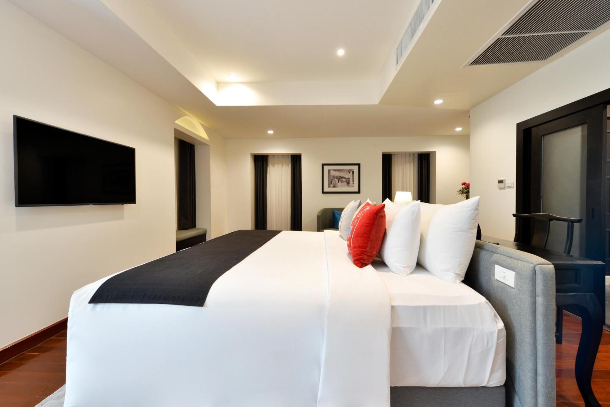 Villa De Pranakorn Bangkok Kültér fotó A room at the hotel
